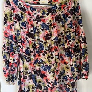 Maeve Anthropologie Floral Women's Top - Multicolor
